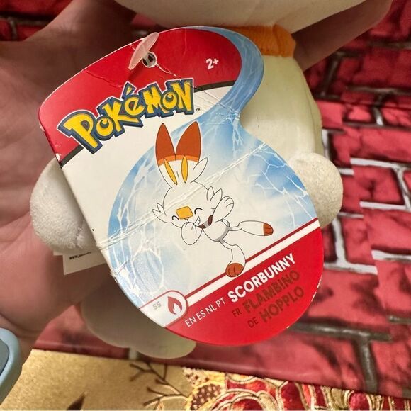 Pokémon Scorbunny plush stuffed toy - Picture 2 of 9